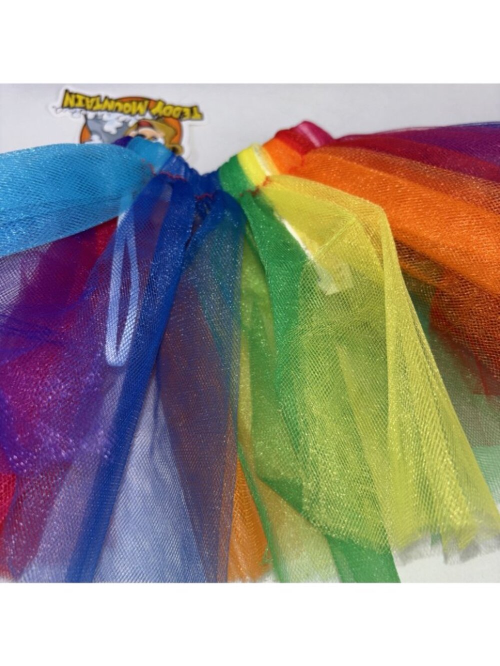Rainbow Tutu & Top Teddy Mountain Outfit (Fits Build A Bear) - Picture 3 of 3